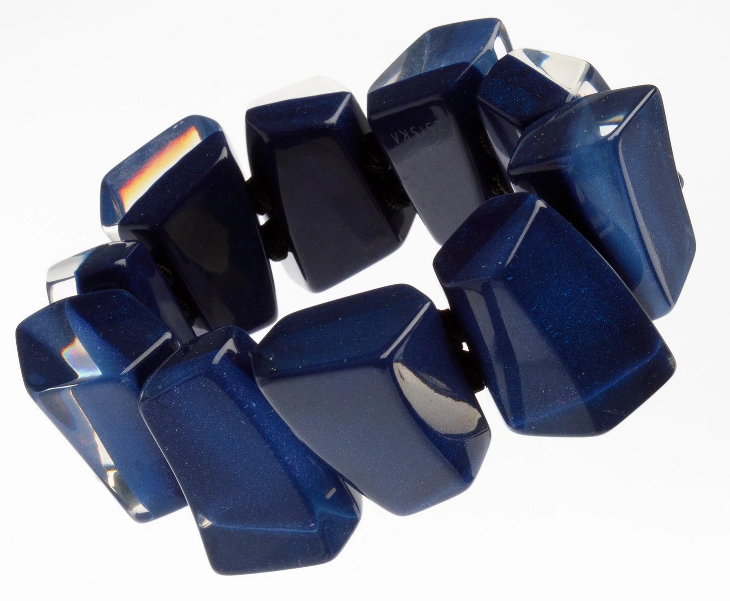 Zsiska - Emocion Resin Bracelet - Black