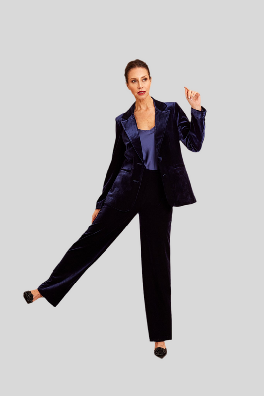 Kamare - Surry Velvet Jacket - Royal