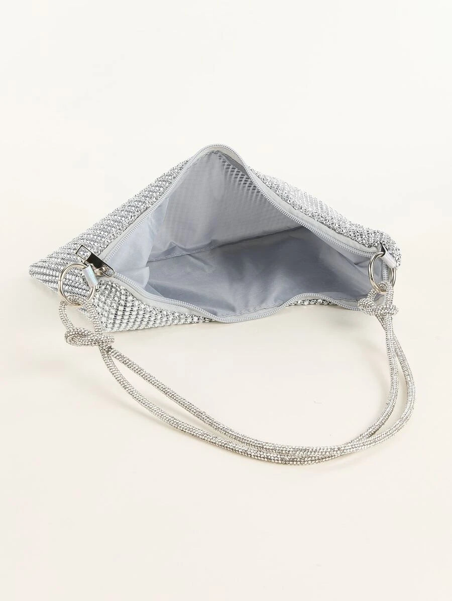 Jodi Maree Accessories - Diamanté Style Handbag - Blue