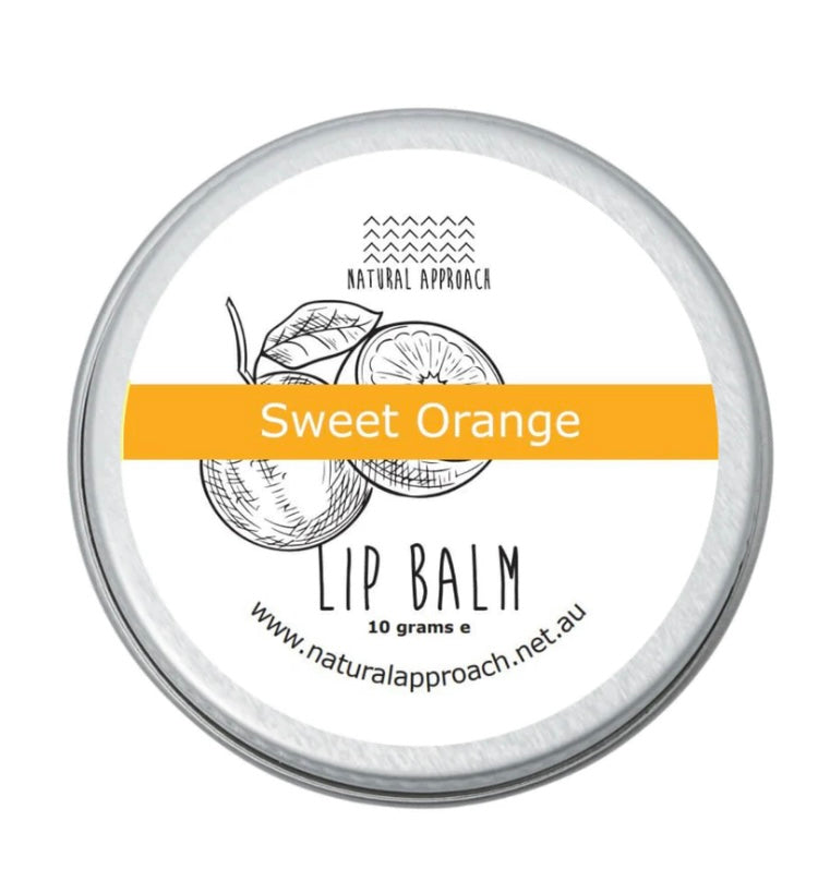 Natural Approach - Vegan Lip Balm - Sweet Orange