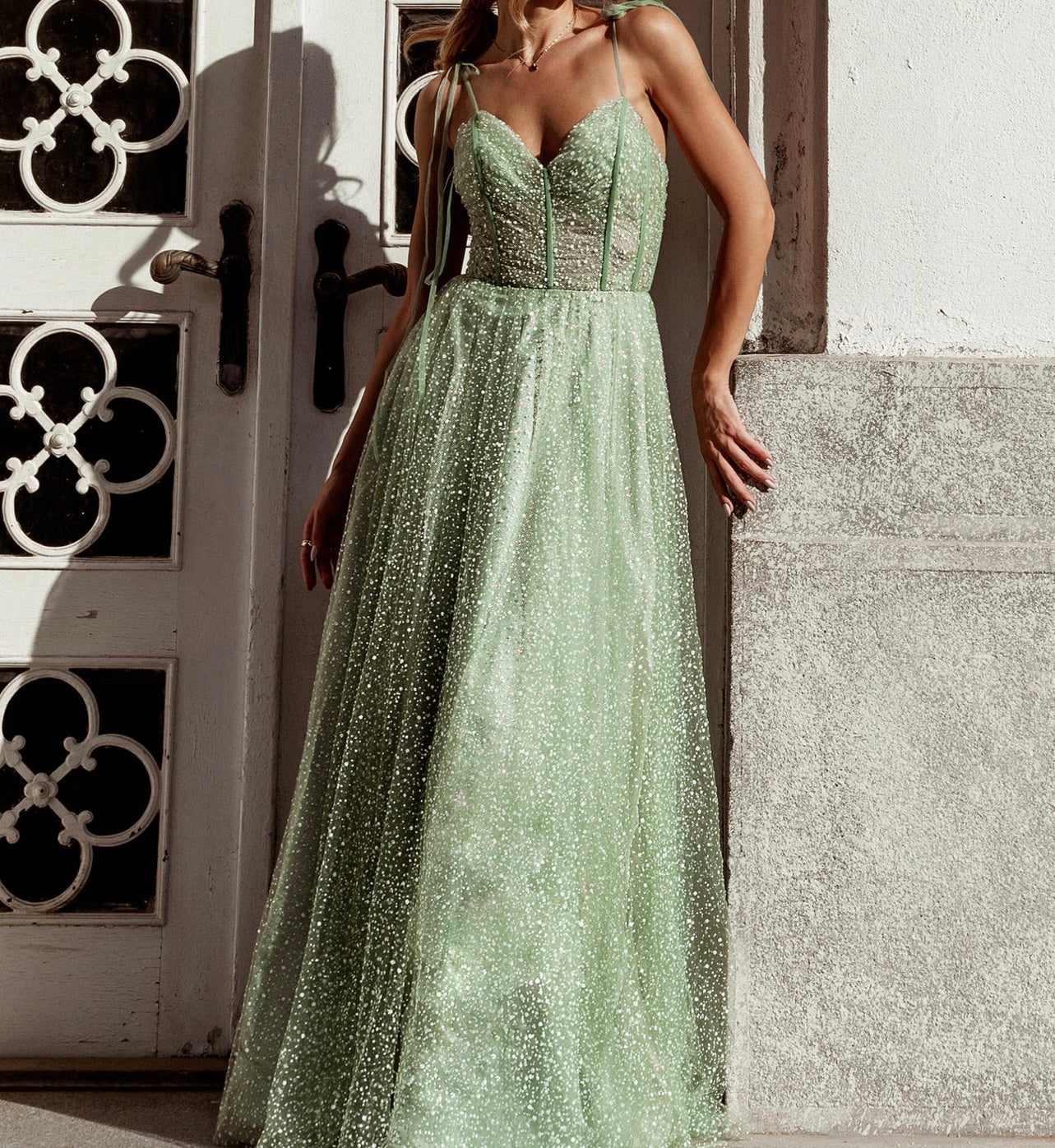Tina Holly - Gown - Cornflower - TK311