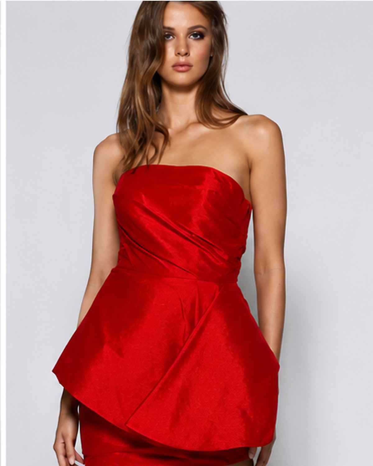 Elle Zeitoune - Thomas Midi Dress - Red