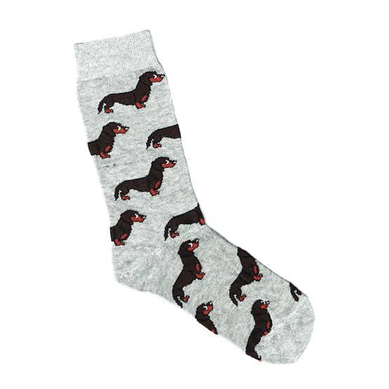 Lafitte Grey Dash hound Socks 