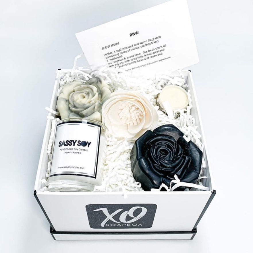 XO Soapbox B&W Giftbox
