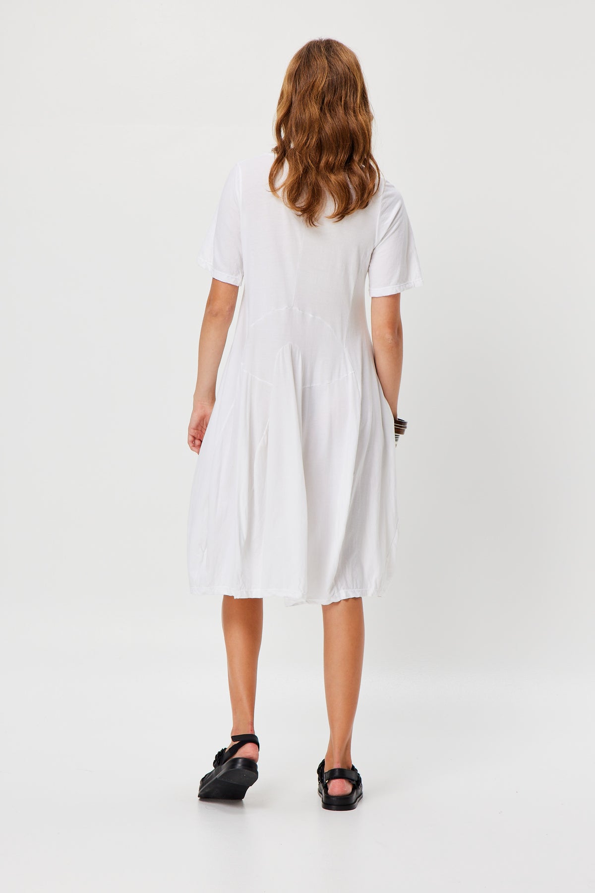 Valia Tilly Dress White VC069