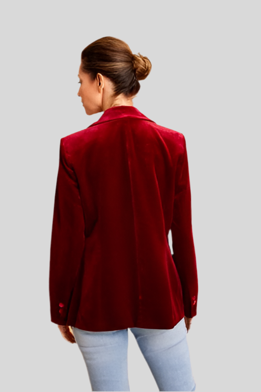 Kamare - Surry Velvet Jacket - Red
