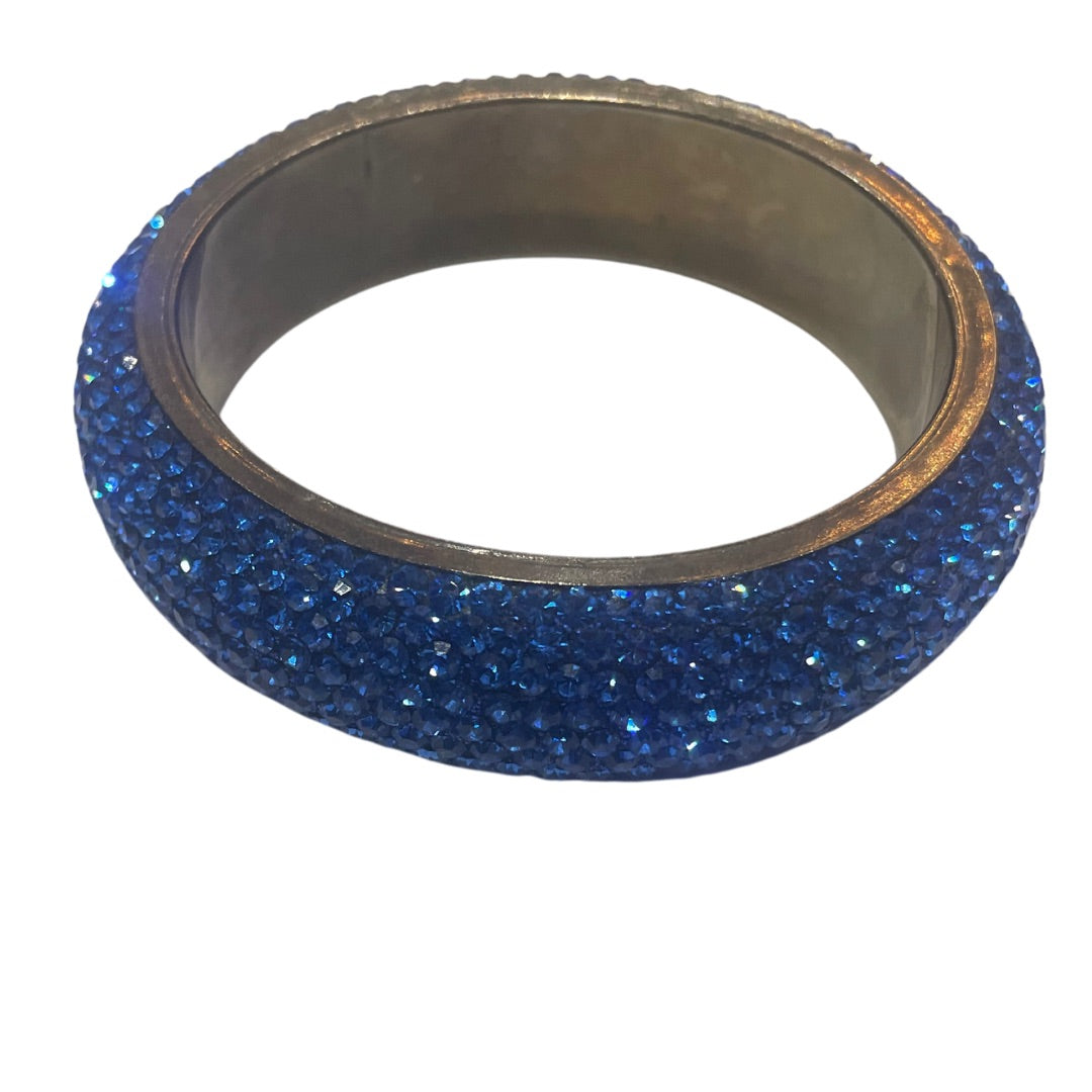 Jodi Maree Accessories Diamanté Bangle Dark Blue