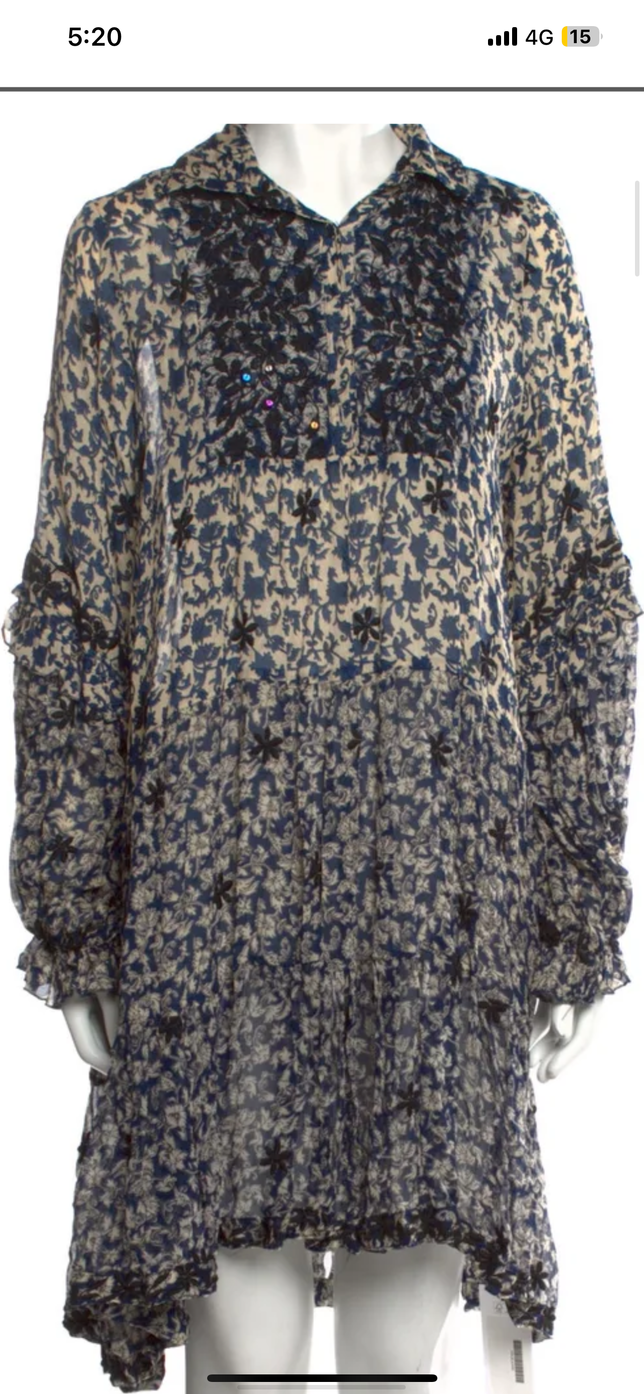 Miss June - Dress -Blue - B-40