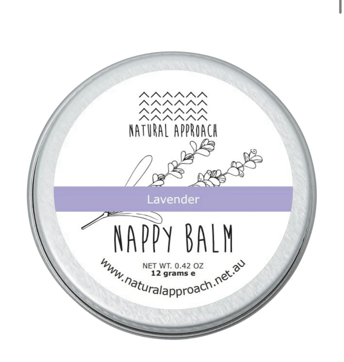 Natural Approach - Natural Lavender Nappy Balm - 12gms
