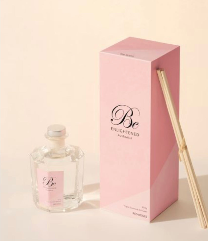Be Enlightened - Red Roses Triple Scented Diffuser 280ml
