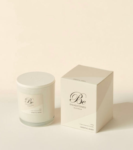 Be Enlightened - Oriental Baies Elegant Triple Scented 2 Wick Candle 420g