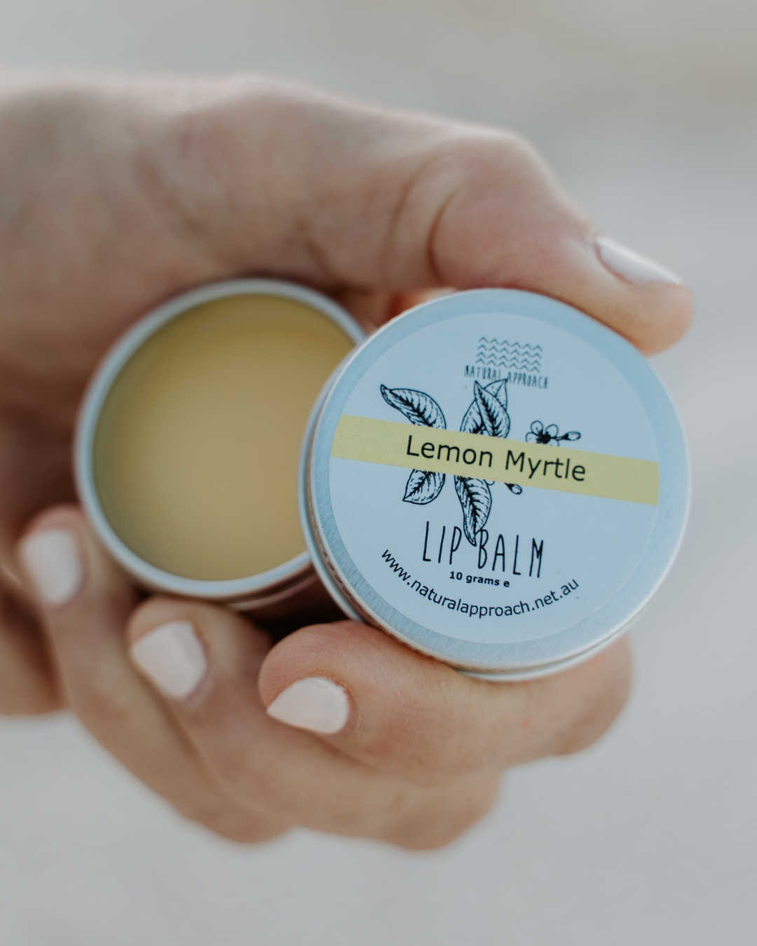 Natural Approach - Vegan Lip Balm - Lemon Myrtle - 10g
