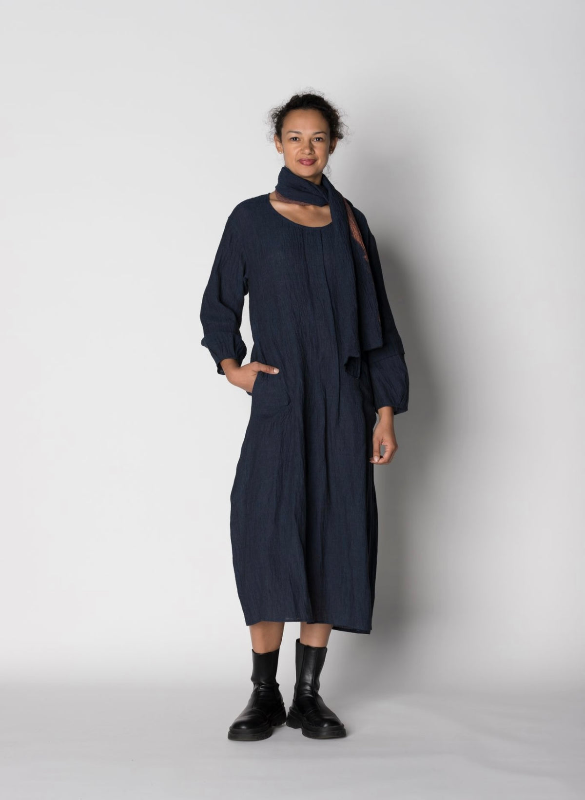 Kimberley Tonkin - Jean Pocket Dress - Indigo