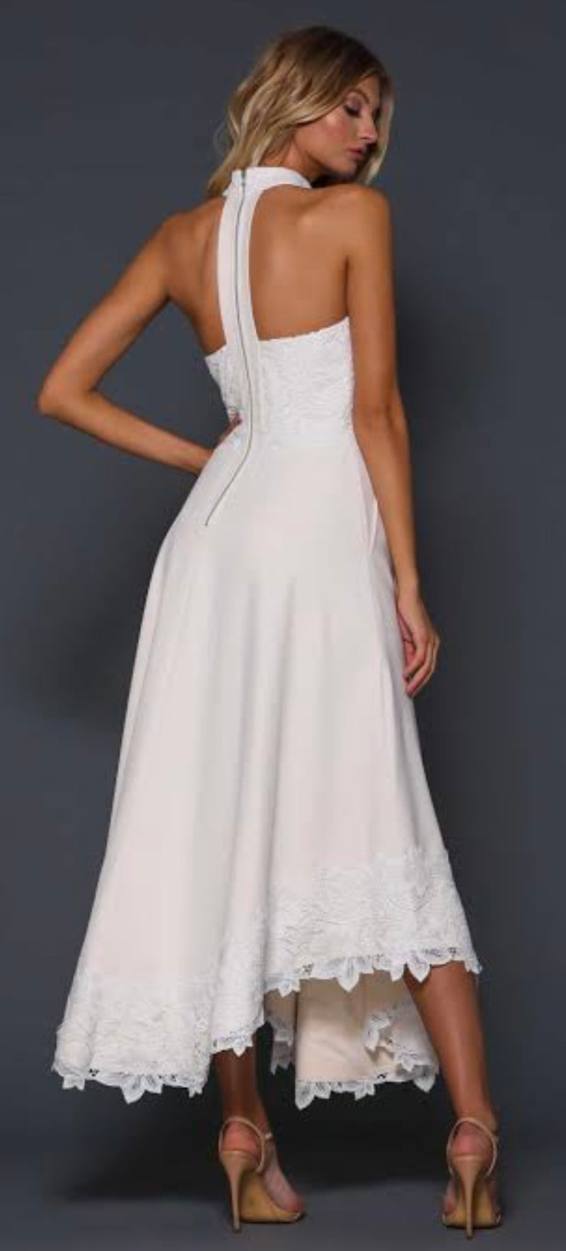 Elle Zeitoune Gloria Dress Cream 
